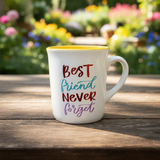 Friendship Quote Large Coffee Mug – Perfect Gift for Best Friends (Cute & Stylish)400ML