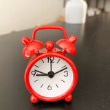 Modern Quartz Mini - Alarm Desk Clock for Kids and Students