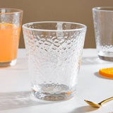 Luxury Hammered Glassware Set – Stylish Textured Glasses for Water, Juice & Cocktails