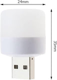 USB LED Night Lights – Mini Portable Energy-Saving Ambient Lamps for Bedroom, Bathroom, Laptop & Power Bank
