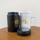 Mr & Mrs Ceramic Mugs 550 ML Large size