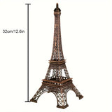 Paris Eiffel Tower Decor Metal Craft Tabletop