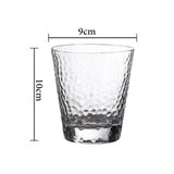 Luxury Hammered Glassware Set – Stylish Textured Glasses for Water, Juice & Cocktails