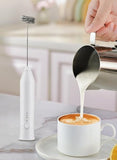 Super Fast Rechargeable Milk Frother – Electric Handheld Coffee & Milk Foam Maker