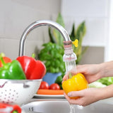 Rotating Faucet Splash Filter – 360° Water Saving Tap Extender for Kitchen & Bathroom Sink