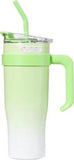 Double Tone Classic Hot/Cool Large Capacity Tumbler Stainless Steel Insulated Water Bottle With Straw - Leakproof, Vacuum-Sealed, 1200ml