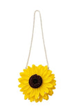 Handmade Sunflower Sling Bag for Women & Girls – Floral Crossbody Shoulder Bag