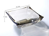 Elegant 7-Piece Crystal Glass Dessert & Salad Bowl Set – 1 Large + 6 Small Bowls