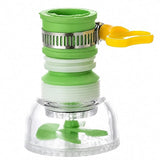 Rotating Faucet Splash Filter – 360° Water Saving Tap Extender for Kitchen & Bathroom Sink