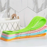Silicone Back & Body Scrubber – Long Handle Exfoliating Bath Brush