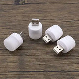 USB LED Night Lights – Mini Portable Energy-Saving Ambient Lamps for Bedroom, Bathroom, Laptop & Power Bank