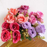 Modern Design Flowers Bunch- Rose