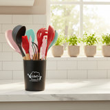 12-Piece Premium Silicone Multicolor Cooking Utensils Set – Non-Stick Heat Resistant  Kitchen Tool Set
