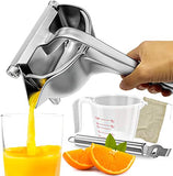 Manual Fruit Press Juicer – Heavy-Duty Handheld Citrus & Pomegranate Juice Extractor