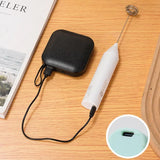 Super Fast Rechargeable Milk Frother – Electric Handheld Coffee & Milk Foam Maker