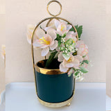 Classic Bird Cage Design Porcelain Pot/Spoon Holder Home Decoration Planter Pots