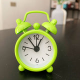 Modern Quartz Mini - Alarm Desk Clock for Kids and Students