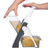Premium Spring Slicer Vegetable Cutter – Multipurpose Kitchen Chopper & Slicer