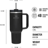Stanley 1.18L Premium Tumbler – Double Wall Insulated Travel Mug with Lid & Straw