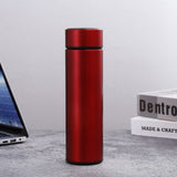 Temperature Display Vacuum Insulated Water Bottle 17oz,Thermo Flask Made of Premium Stainless Steel Coffee Cup, Smart Cup, Novelty Gift Mug, FDA Safty