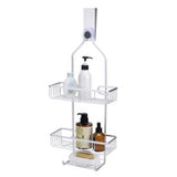 Chrome Bathroom Caddy & Organizer – Rust-Resistant Shower Storage Rack