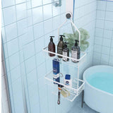 Chrome Bathroom Caddy & Organizer – Rust-Resistant Shower Storage Rack
