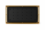 Premium Gold-Plated Bread & Serving Baskets – Rectangular & Oval with Washable Fabric