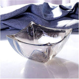 Elegant 7-Piece Crystal Glass Dessert & Salad Bowl Set – 1 Large + 6 Small Bowls