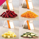 Premium Spring Slicer Vegetable Cutter – Multipurpose Kitchen Chopper & Slicer
