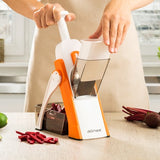 Premium Spring Slicer Vegetable Cutter – Multipurpose Kitchen Chopper & Slicer
