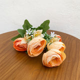 Modern Design Flower Bunches Two Tone