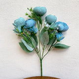 Modern Design Flower Bunches Two Tone