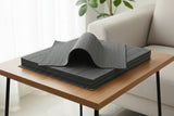 Assorted PVC Table Mats Grey (Pack of 6)