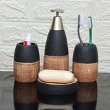 Antique Design Bathroom Set | Bathroom Accessories | Tumblers Set - 4 Pcs