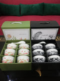 6-Piece Ceramic Bowls & Spoons Gift Set – Premium Quality Serving & Dining Set
