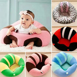 Infant Baby Booster Seat Baby Support Seat Plush Soft Baby Sofa Infant Learning To Sit Chair Soft Comfortable Baby Sofa For Baby