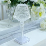 Luxury LED Crystal Diamond Table Lamp – Touch Control USB Rechargeable Night Light