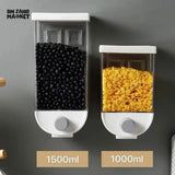 Acrylic Glass Food Storage Container – Airtight Transparent Kitchen Organizer Jar