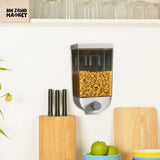 Acrylic Glass Food Storage Container – Airtight Transparent Kitchen Organizer Jar