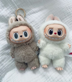 Labubu Macaron Monster 17 Cm Height Keychain Blind Box (Random Character) – Cute Collectible Toy for Girls & Boys – Kawaii Gift, Bag Charm – Limited Edition