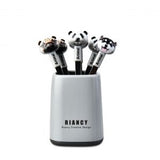 Cartoon Animal Fruit Fork Set with Storage Box – Stainless Steel Kids Dessert Toothpicks