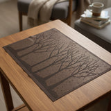 Assorted PVC Table Mats Grey (Pack of 6)