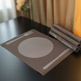 Assorted PVC Table Mats Grey (Pack of 6)