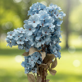 Luxury Artificial Velvet Flower Bunches – Elegant Vase & Home Décor Arrangement