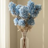 Luxury Artificial Velvet Flower Bunches – Elegant Vase & Home Décor Arrangement
