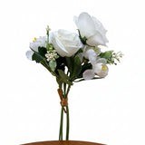 Luxury Mini Artificial Flower Bouquet – Home Decoration Accent