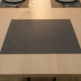 Assorted PVC Table Mats Grey (Pack of 6)