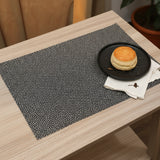 Assorted PVC Table Mats Grey (Pack of 6)