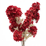 Luxury Artificial Velvet Flower Bunches – Elegant Vase & Home Décor Arrangement