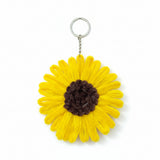 Handmade Fuzzy Mirror Keychain – Cute  Design Mini Pocket Mirror Keyring